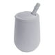 thumbnail image 2 of Vaso Entrenador Con Popote Para Bebé De Silicona Ezpz 12m+ Gris, 2 of 5