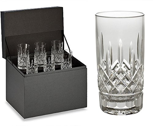 Waterford Crystal Lismore Hiball Deluxe Gift Box Set of 6