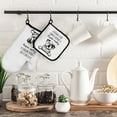 thumbnail image 3 of diraou English Bulldog Gifts Oven Mitts and Pot Holders Sets, English Bulldog Kitchen Decor Accessories, English Bulldog Decor Heat Resistant Oven Gloves Hot Pads for Kitchen Cooking Baking Grilling, 3 of 6