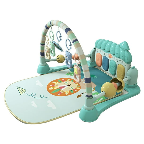 Alfombra de Juego de Gimnasio para Bebés para Niños Pequeños, Rompecabezas Educativo para Recién Nacidos, Pedal de Patear Y Jugar con Sonido de Piano Sunnimix tapete para recién nacido