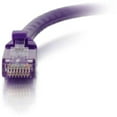 thumbnail image 2 of C2G Cat5e Snagless Unshielded (UTP) Network Patch Cable - patch cable - 25 ft - purple, 2 of 2