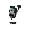 Kensington Power and Mounting Kit for iPhone - Car holder/charger for cellular phone - black
