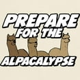 thumbnail image 3 of CafePress - Prepare For The Alpacalypse Light T Shirt - Men's Classic Graphic T-Shirt, 3 of 4
