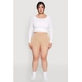 thumbnail image 2 of Womens Plus Size Seamless Solid Boyshort Panty for Comfortable Fit, 2 of 5