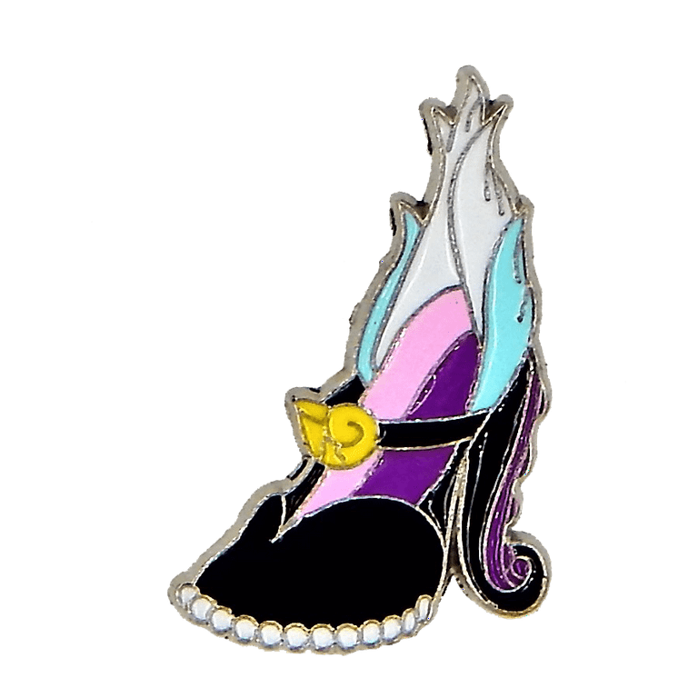 Disney Villain High Heel Pin Set, Queen of Hearts, Captain Hook