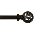 thumbnail image 3 of Urbanest Adjustable Single Curtain Rod Set Viking Ball Finials – 1 - Inch Diameter, With Renaissance Gold Rod, 48–84 Inches, 3 of 4