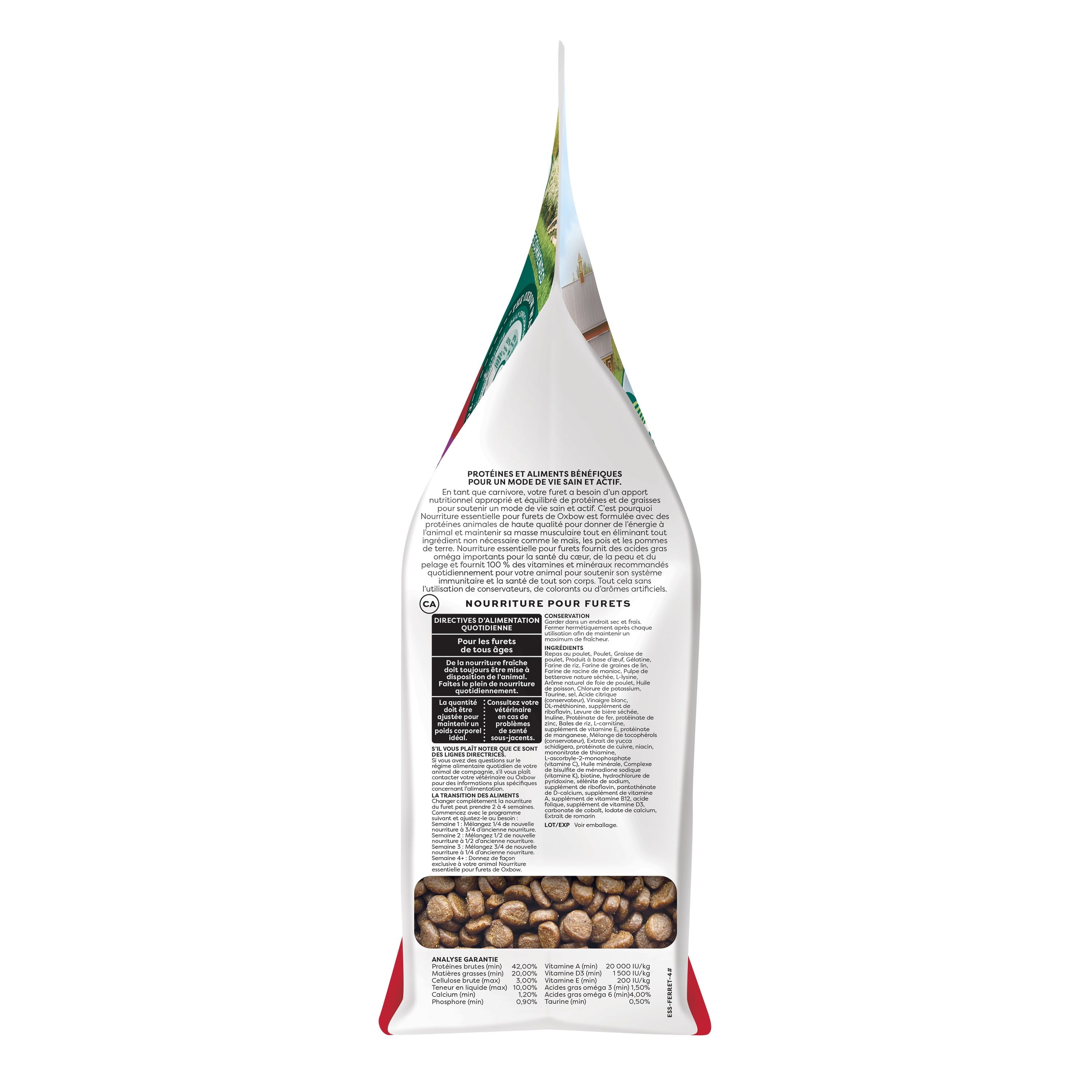 Oxbow Essentials Ferret Food - 4 lb Dry