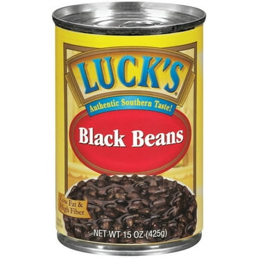 Luck's Black Beans 15 OZ (3 Cans)