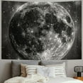 thumbnail image 2 of Autua Moon Stars Space Tapestry Wall Hanging Unique Style for Home Wall Decor Art Living Room Bedroom Apartment Farmhouse Dorm 60x50inch, 2 of 6