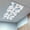 Blue White, variant on Green Botanical Fall Fluorescent Light Covers, Pastoral Maple Leaf Autumn Magnetic Light Covers for Ceiling Lights, Fluorescent Ceiling Shade Filters for Classroom Bedroom Office 4x2Ft x 1PCS