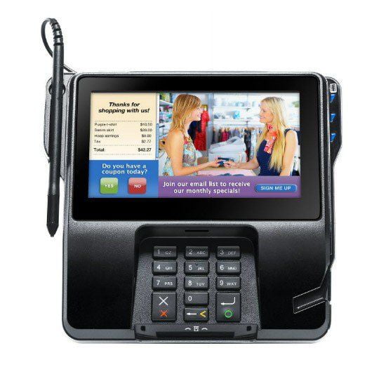 Restored VeriFone MX925 Genius Credit Card Payment Terminal PIN Pad Multimedia (Refurbished)