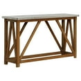 thumbnail image 1 of Bowery Hill Industrial Wood Console Table in Natural Tone, 1 of 6