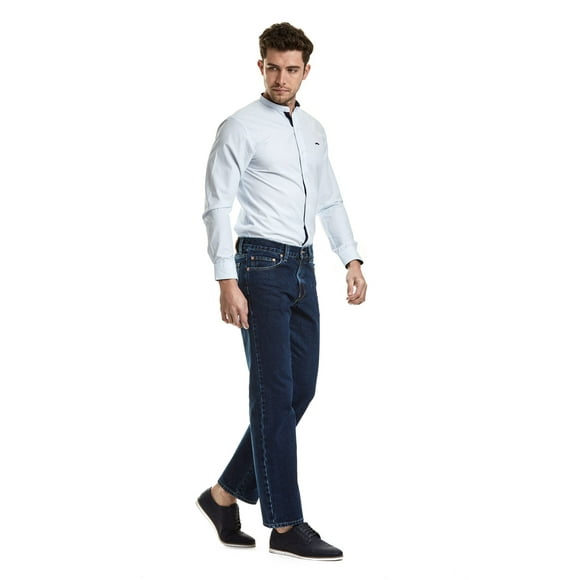 Jeans Edward's Classic Mezclilla Azul 2630 Edward´s Jeans Recto/bota