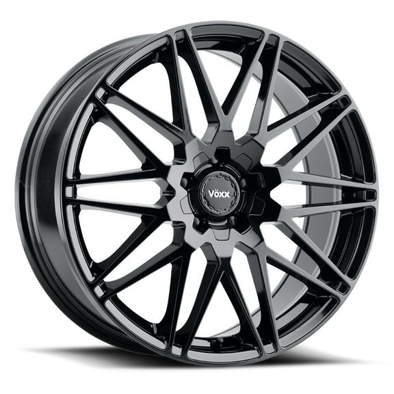 Nice Custom Wheel 18x8 inch 5-115 Bolt-Pattern 20 Offset Gloss Black Rim Style Mesh for Passenger