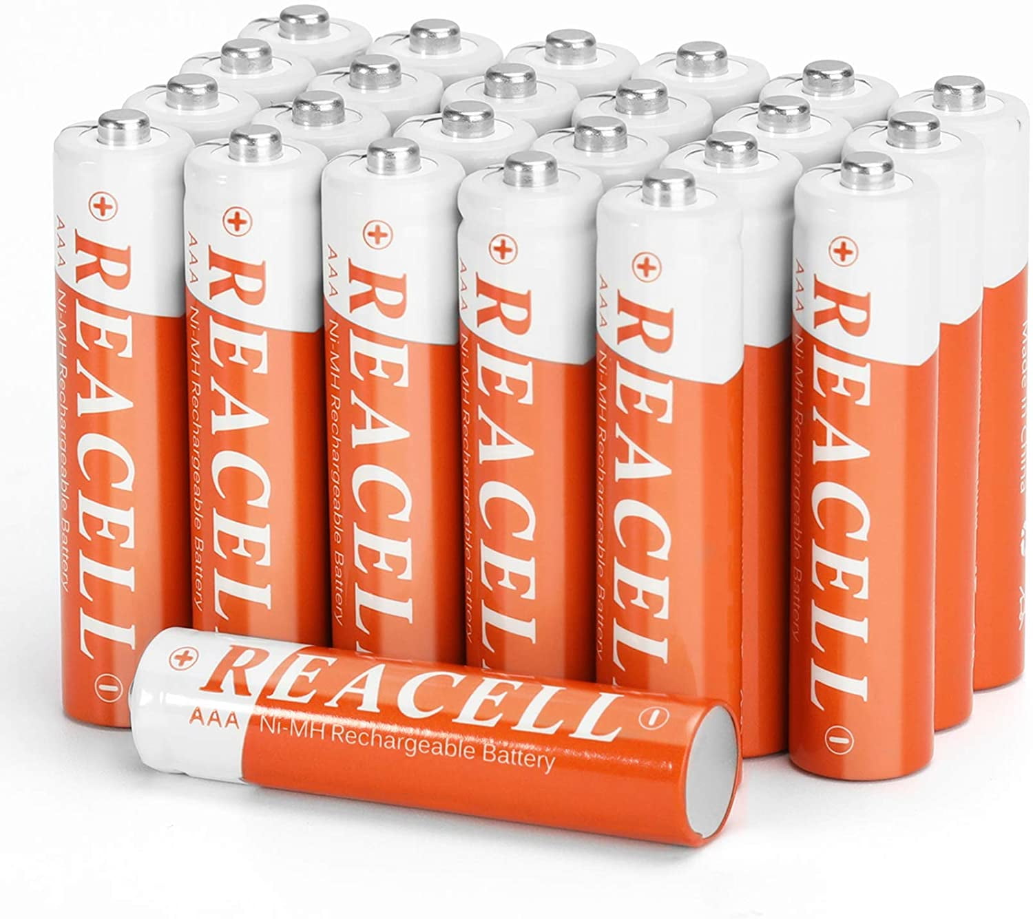 24 Pack Rechargeable AAA Batteries, 1.2V 700mAh NiMH Triple A Solar Batteries for Solar Garden
