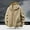Sun Protection Jacket-Khaki, variant on Sun Protection Hoodie for Men Solid Lightweight Jackets Windbreaker Jackets Toggle Hooded Outdoor Casual Travel Hiking Cycling Daily Wear