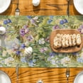 thumbnail image 4 of Watercolor Wildflower Table Runner Dining Table Cloth r for Kitchen Holiday Party Table Runners ration for Home Kitchen, 4 of 7