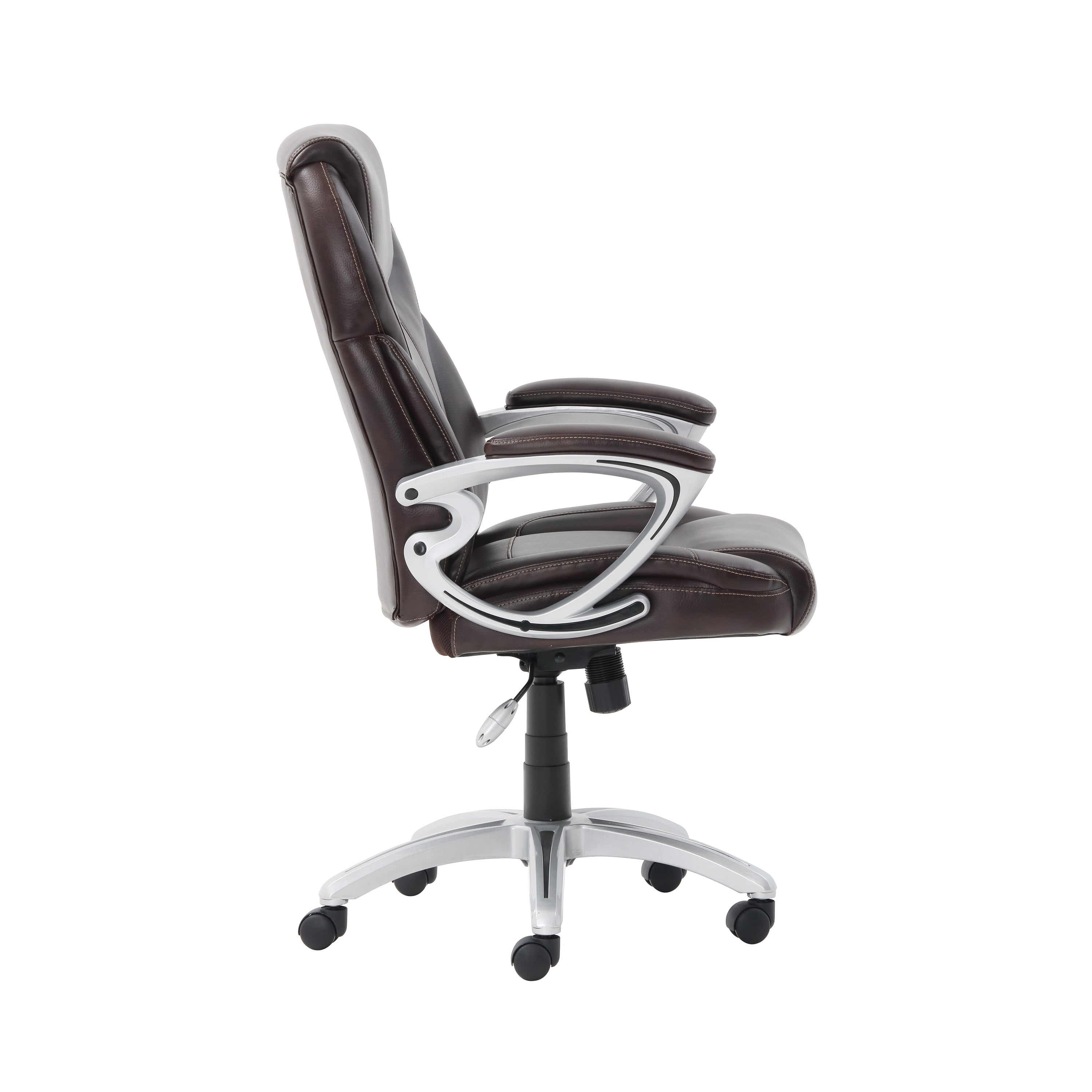 True Innovations Bonded Leather Managers Chair Multiple Colors Walmart Com Walmart Com