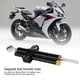 thumbnail image 4 of Soporte de amortiguador de dirección, soporte de amortiguador de dirección CNC ajustable universal para motocicleta, soporte de montaje de amortiguador de dirección, acabado de lujo, 4 of 9