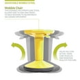 thumbnail image 5 of Pearington SitFree Height-Adjustable Wobble Stool, Yellow, 5 of 7
