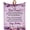 Happy Birthday Friend, variant on Aunt Birthday Gifts, Aunt Gift, Auntie Gift Ideas, Gifts for Aunts from Niece, Birthday, Christmas, Auntie Blanket Purple, 60"x50"