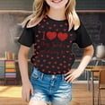 thumbnail image 2 of Gunia 100Th Day Of School Shirt Kids Boys Girls Fashion Casual Short Sleeve T Shirt With Prints Loose Fit Round Neck Top Back To School Season Tee Tshirts, 2 of 4