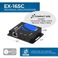 thumbnail image 6 of 1080p HDMI™ Extender (Loop, Bi-IR) - 165ft (cat6)-EX-165C, 6 of 8