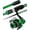 Fishing rod+reel(No Lures&Line)-6 ft, variant on Fishing Rod And Reel Combo Graphite Telescoping Pole Portable Travel Kit With Carrier Bag For Freshwater Saltwater