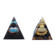 thumbnail image 1 of Orgone Energy Pyramid Decorative Generator For Home Office () Black Blue, 1 of 6