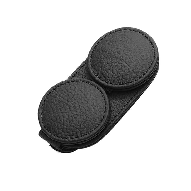Speravity Soporte para gafas de coche, gafas de sol para vehículos, funda con abrazadera para gafas, caja de organización de llaves de entradas Kits de molduras para tableros de automóviles Negro Speravity VI016552-02