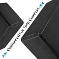 thumbnail image 2 of QUANFENG QF Yoga Blocks Set of 2 High-Density EVA Foam Blocks(4"x 6"x 9") for Yoga, Pilates, Meditation - Black, 2 of 6