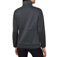 thumbnail image 4 of Mondetta Women's Moisture Wicking Kangaroo Pocket Popover Half-zip Active Top (Black, S), 4 of 5