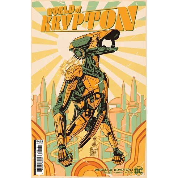 Collectible World Of Krypton #1 (of 6) Cvr C 1:25Card Stock Var DC Comics Comic Book