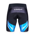 thumbnail image 4 of Tignapoo Premium Sky Blue Cycling Outfit - Breathable Polyester Jersey & Padded Shorts for Long-Distance Rides, EU XXL Size, Reflective Safety Strips, Moisture-Wicking & Quick-Dry Fabric, 4 of 6