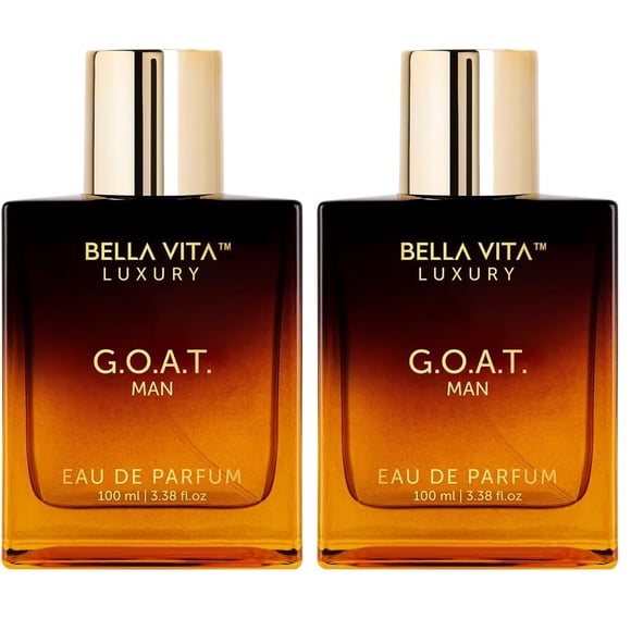 Bellavita G.O.A.T Men Parfum, 100ml Each (Pack of 2)