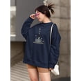 thumbnail image 2 of Chinese Ghost Festival  Cute Sweatshirt Women -Image by Shutterstock, Female Small, 2 of 4