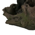 thumbnail image 5 of Bowery Outdoor Bears on a Log Fountain, Light Brown and Black, 5 of 8