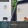 thumbnail image 3 of Chatham 6.5" Outdoor Wall Light Brushed Nickel, 3 of 9