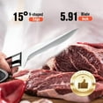 thumbnail image 4 of Knife Recommended By A Chef -Japanese Premium Knife, 5.91'' Super Sharp German High-Carbon Stainless Steel Boning Knifes with Eather Sheath for Home, Camping (1) (Boning knife), 4 of 10