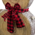 thumbnail image 6 of Alpine Corporation Wooden Christmas Snowman Statue Holiday Decoration, 6 of 13