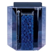 Clear For Life 35 Hexagon UniQuarium - Blue Back