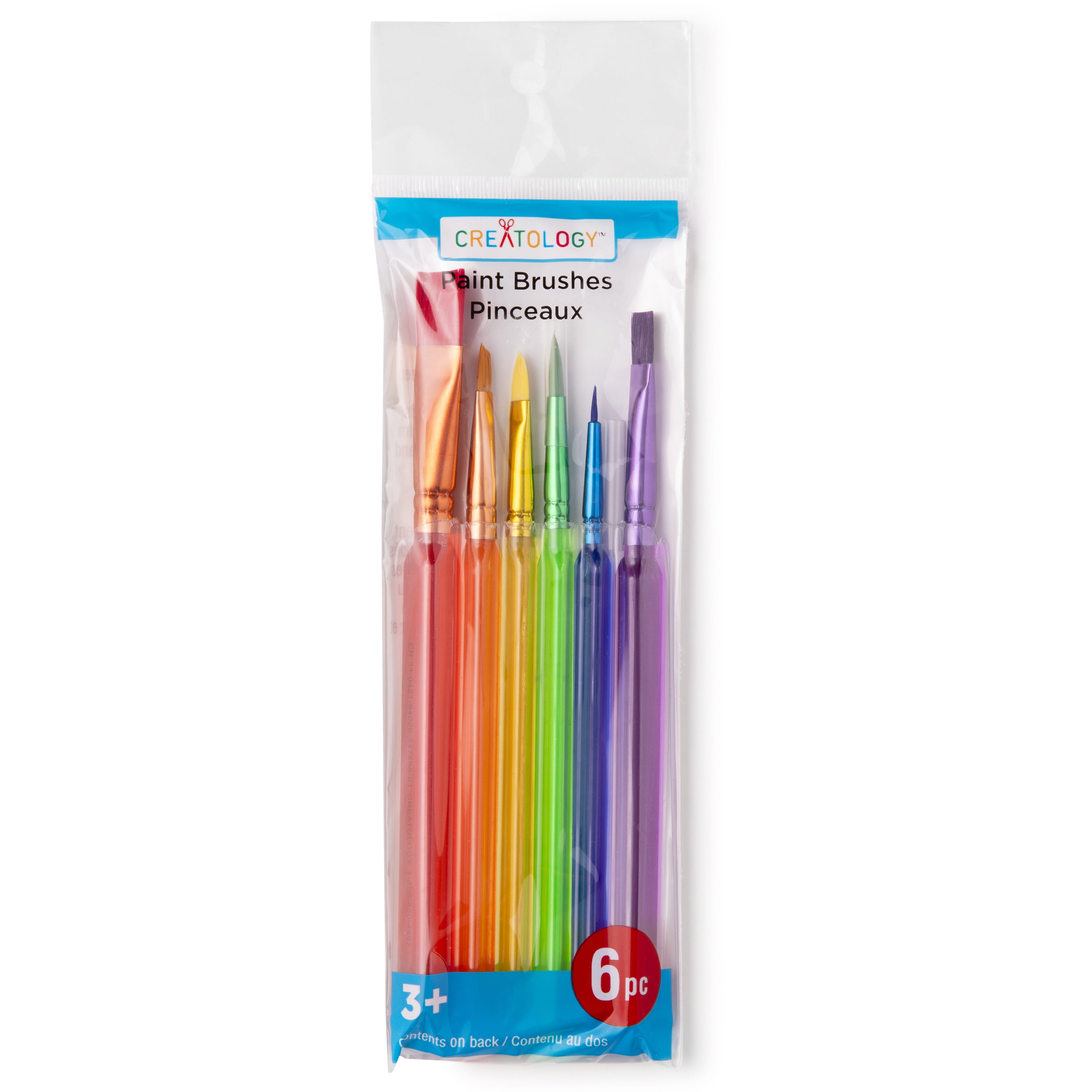 12 Packs: 6 ct. (72 total) Triangle Paint Brushes by Creatology
