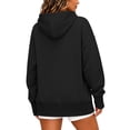 thumbnail image 6 of Hurxie Womens Oversized Hoodies Crewneck Sweatshirts Pullover Sweatshirts with Thumb Hole,Y2k Clothes,Fall Fashion Hooded, 6 of 6