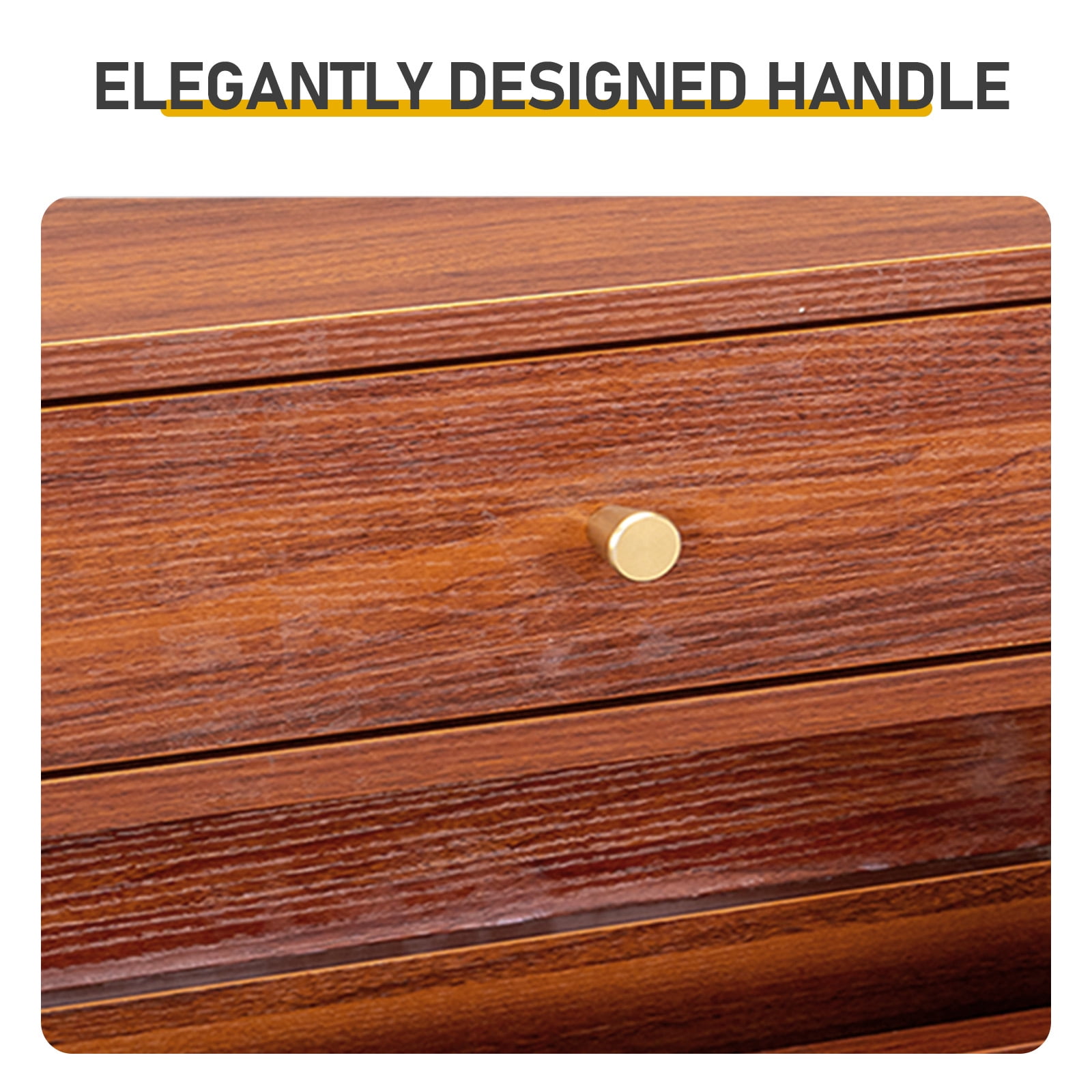 Shoe Cabinet with 1 Drawer & 2 Flip-Down Compartments, Brown Finish Particle Board Shoe Storage Organizer, Slim Space-Saving Entryway Shoe Cabinet for Hallway Apartment