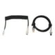 thumbnail image 2 of Cable en espiral de 1,8 m, micro/USB/5 V/4 A, escalable, tipo C, en espiral/Tipo C a USB Negro, 2 of 5
