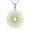 Daisy Necklace, variant on SISGEM 925 Sterling Silver Tulip/Rose/Lotus/Sunflower/Daisy/Cherry Blossom Necklaces for Women Dainty Pendant Necklace Jewelry Birthday Christmas Gifts