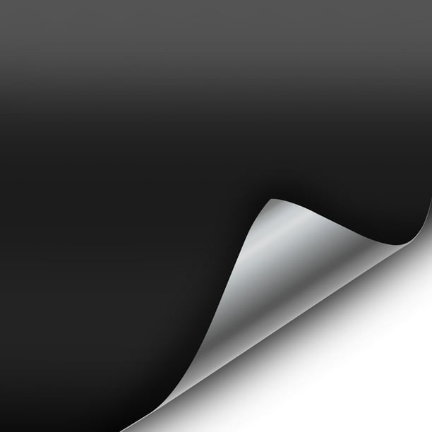 Película adhesiva Vinyl Wrap VViViD, color negro mate, 30 cm x 150 cm