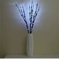 thumbnail image 1 of LED Branch Fairy Lights 20 Bulb Floral String Lights, Battery-Operated Decor for Home Garden & Christmas, 70cm, 1 of 2
