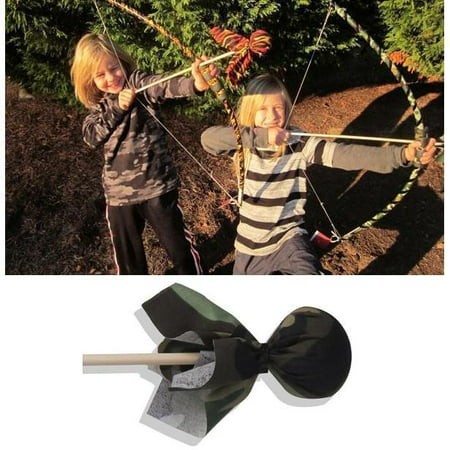 Camo Arrow (Bow Sold Separately) - Archery Toy by Two Bros Bows