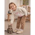 thumbnail image 6 of Miaouyo 1-5T Kids Baby Girl Boy Birthday Sweater Embroidery Pullover Warm Crewneck Long Sleeve Winter Tops, 6 of 9